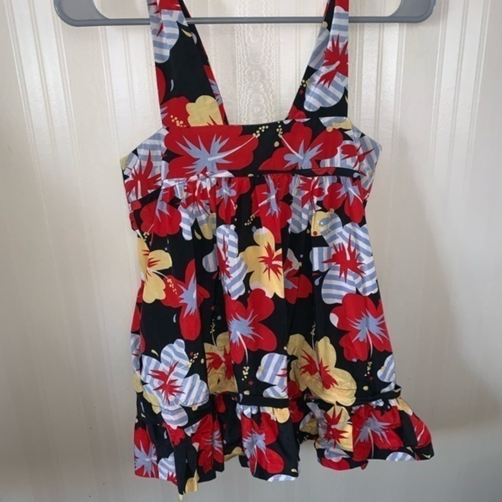 ek jam factory Anthropologie floral‎ top - Picture 4 of 5